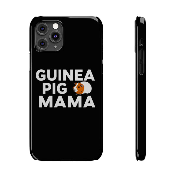 Cute Guinea Pig Mama Slim iPhone Cases | Guinea Pig Gift iPhone Case