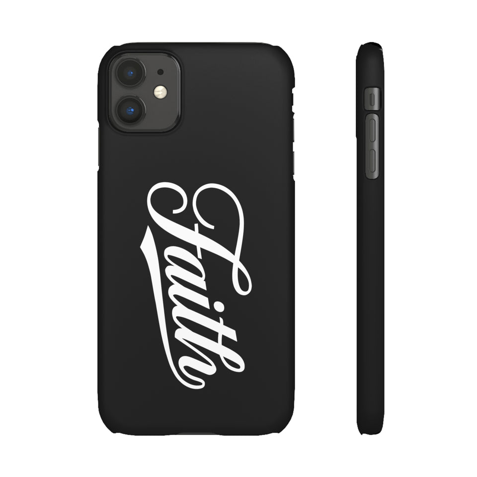 Faith In Jesus iPhone Christian Religion Phone Case | Jesus Faith Cross Phone Case | Faith Christian Cross iPhone & Samsung Galaxy Snap Cases