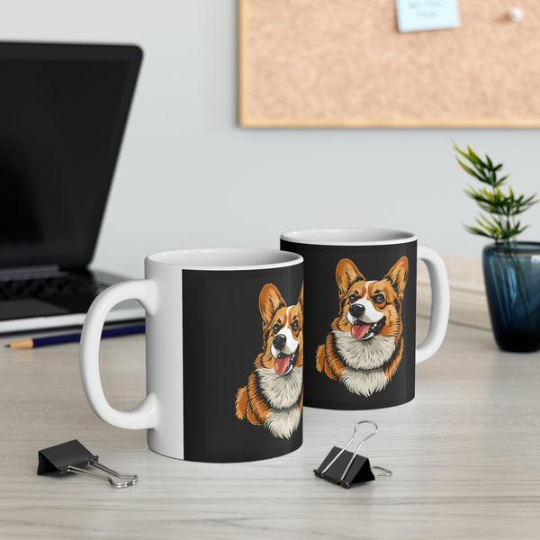 Cute Corgi Mug | Corgi Coffee Mug | Cute Corgi Gift | Funny Corgi Presents | Corgi Mug 1 11oz