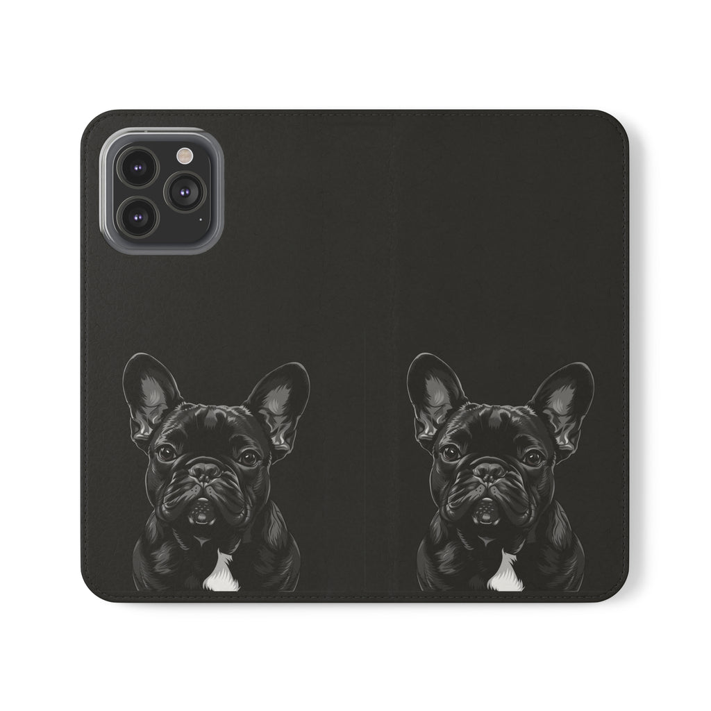 French Bulldog Phone Case | I Love My Frenchie Wallet Phone Case Gifts | IPhone & Samsung Galaxy French Bulldog Flip Cases