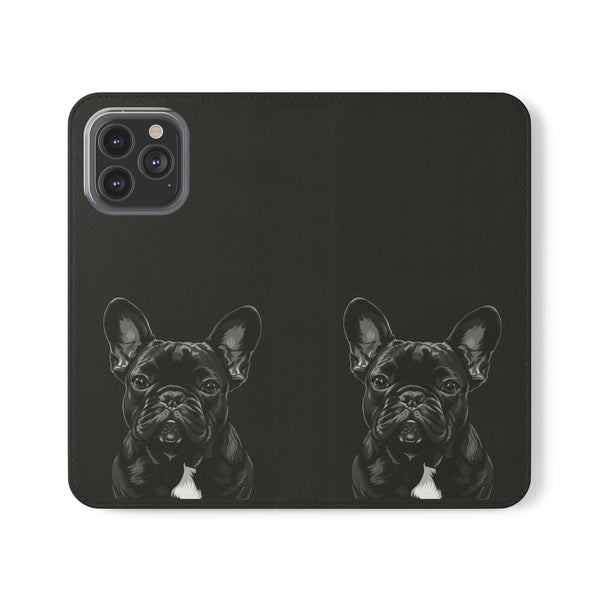 French Bulldog Phone Case | I Love My Frenchie Wallet Phone Case Gifts | IPhone & Samsung Galaxy French Bulldog Flip Cases