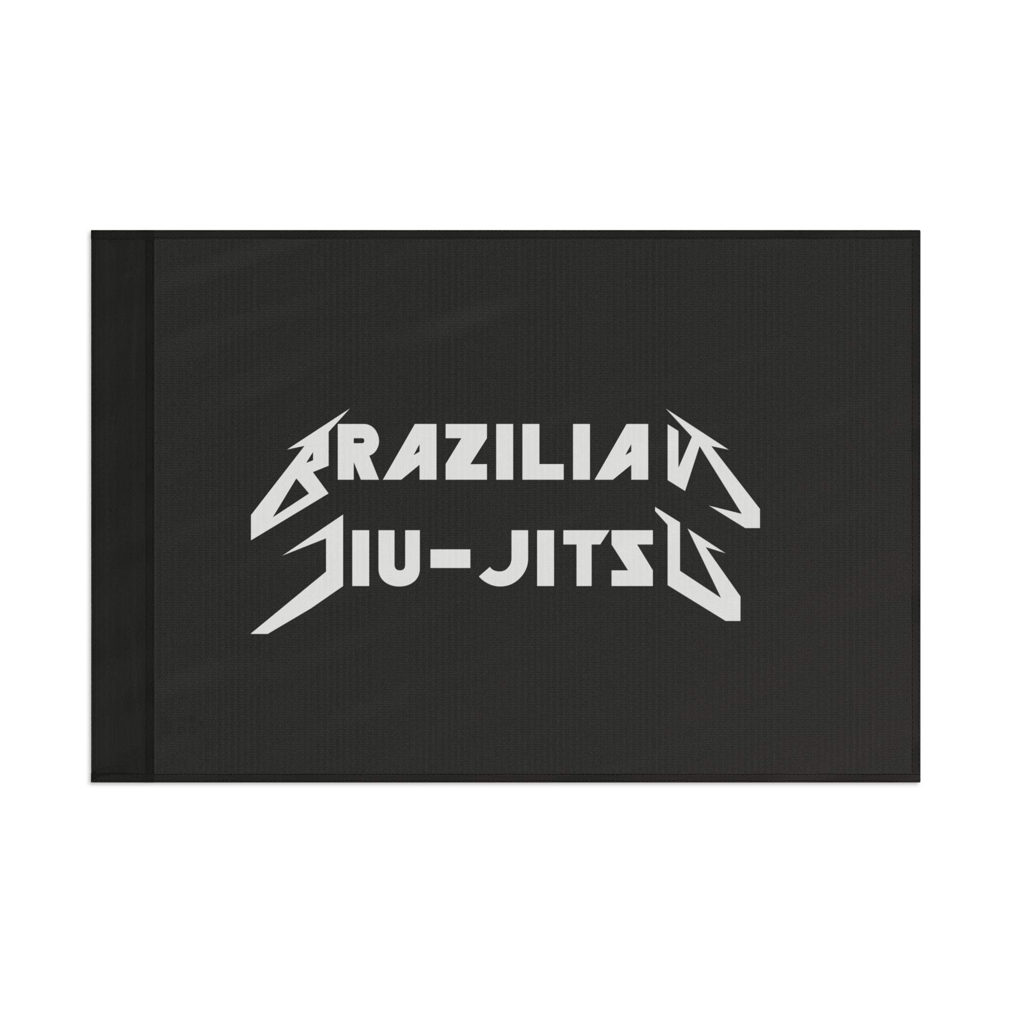 Brazilian Jiu Jitsu Metal Flag Banner | BJJ Flag Secondary image