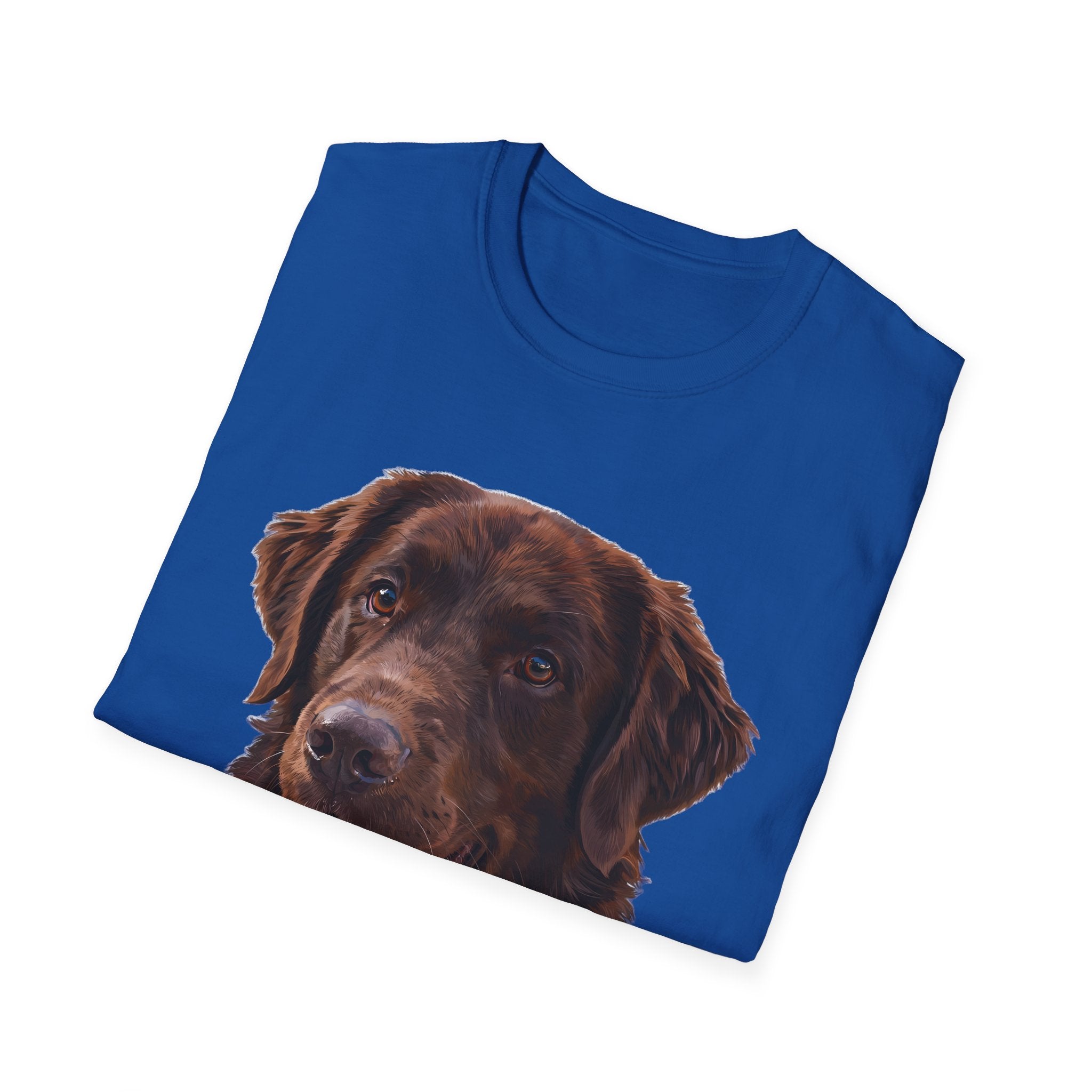 Chocolate Labrador T-Shirt — Cute Chocolate Lab Dog Tee for Dog Lovers