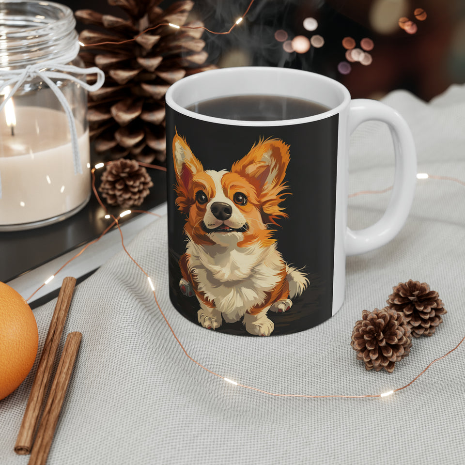 Cute Corgi Mug | Corgi Coffee Mug | Cute Corgi Gift | Funny Corgi Presents | Corgi Mug 1 11oz