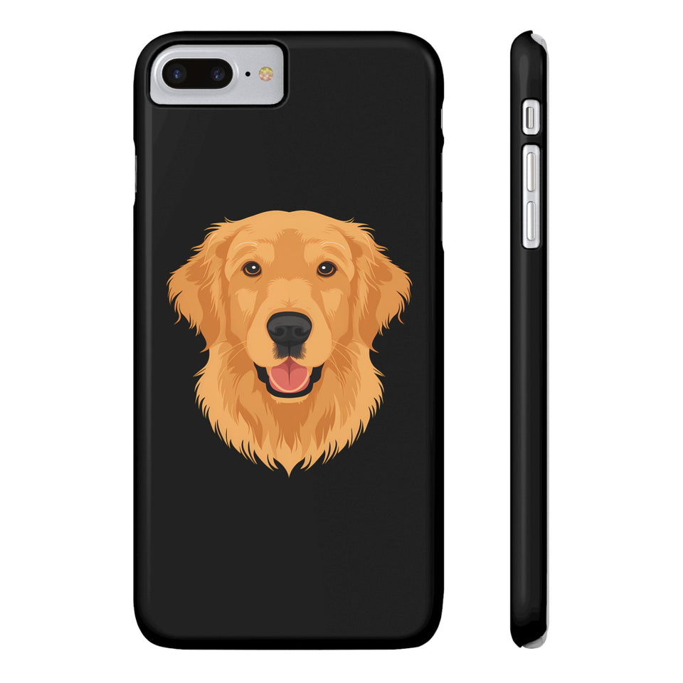Premium Golden Retriever iPhone Case | Golden Retriever Gifts Slim Phone Cases
