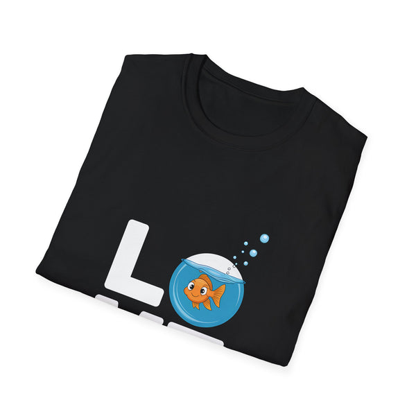 Cute Love Goldfish Shirt | Goldfish Gifts | Goldfish Merchandise Unisex T-Shirt