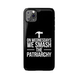 Premium On Wednesdays We Smash The Patriarchy iPhone Case | Feminist Gifts Slim Phone Cases Premium On Wednesdays We Smash The Patriarchy iPhone Case | Feminist Gifts Slim Phone Cases