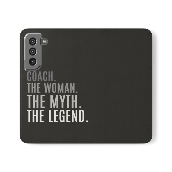 Premium Coach The Woman The Myth The Legend Phone Case | IPhone & Samsung Galaxy Coach Wallet Phone Cases