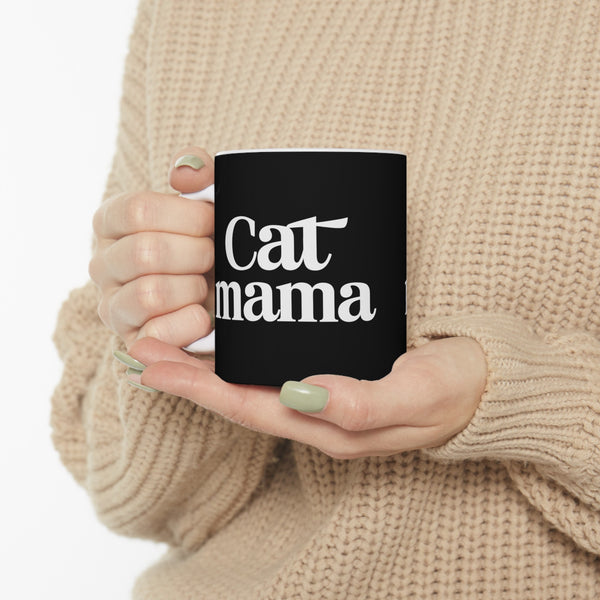 Cat Mama Mug | Cat Gift | Cat Coffee Mug | Cat Gift Ideas Mug 11oz