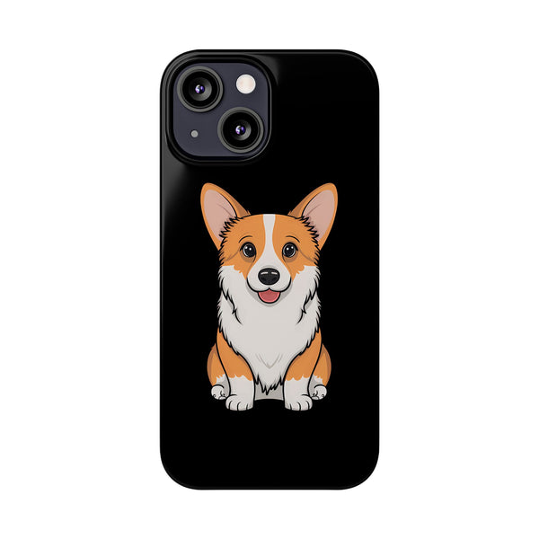 Cute Corgi Slim iPhone Case | Corgi Gift iPhone Case