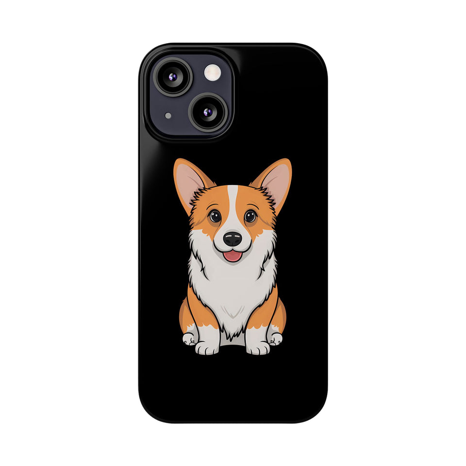Cute Corgi Slim iPhone Case | Corgi Gift iPhone Case