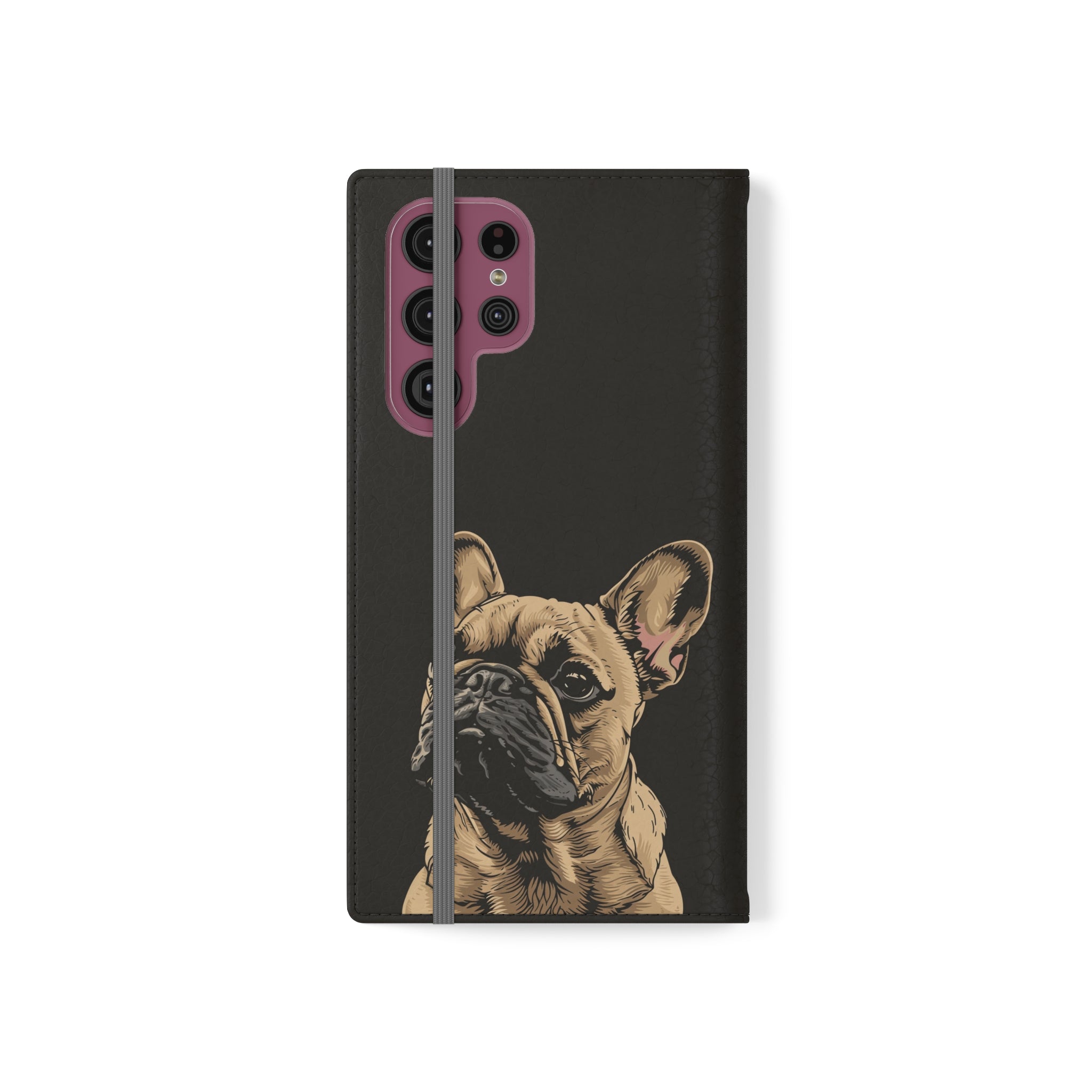 French Bulldog Phone Case | I Love My Frenchie Wallet Phone Case Gifts | IPhone & Samsung Galaxy French Bulldog Flip Cases