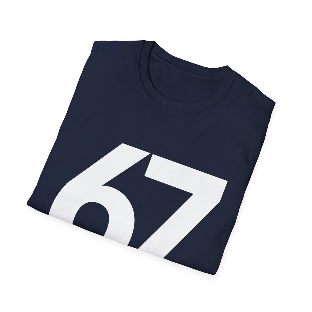 67 Six Seven Funny T-Shirt — Retro Humorous Graphic Tee