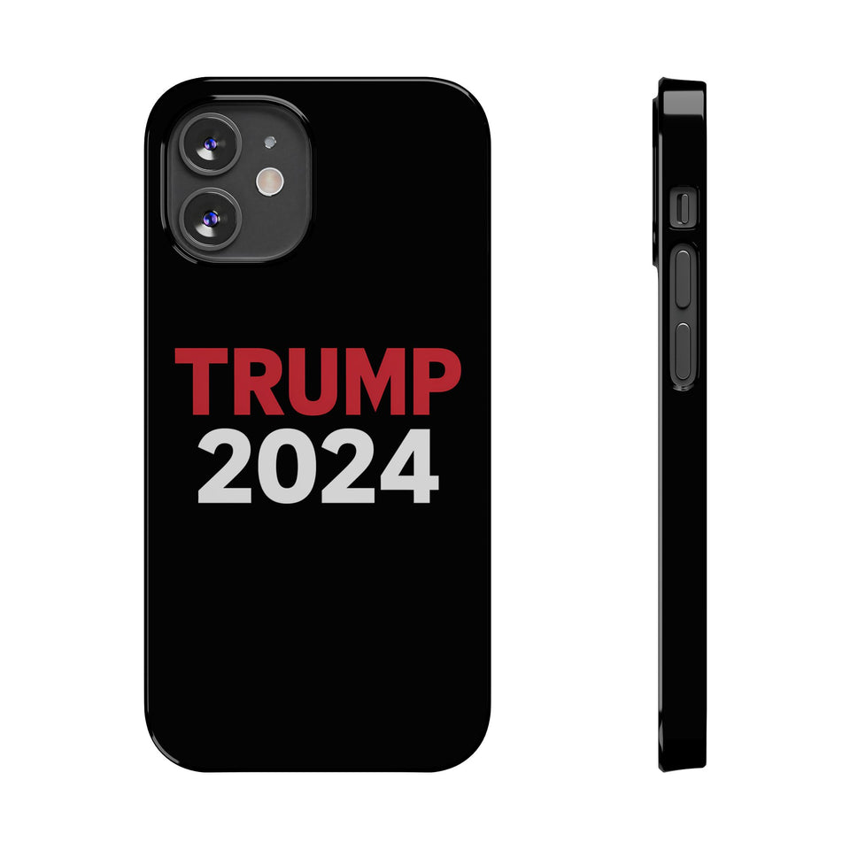 Premium Trump 2024 iPhone Case | Donald Trump Gifts Slim Phone Cases
