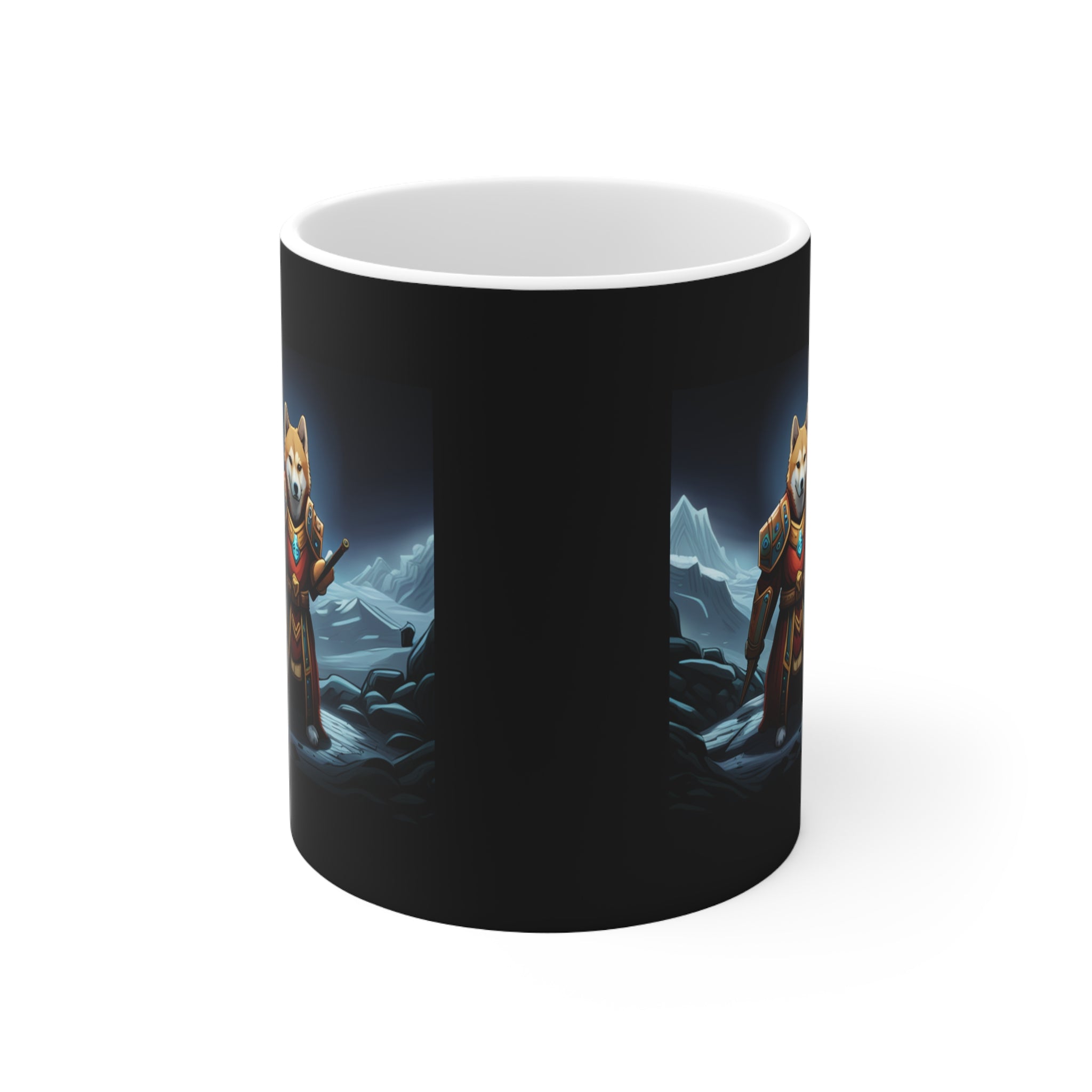 Fantasy RPG Shiba Inu Mug | Shiba Gift | Role Playing Game Shiba Inu Ceramic Mug 11oz Secondary image