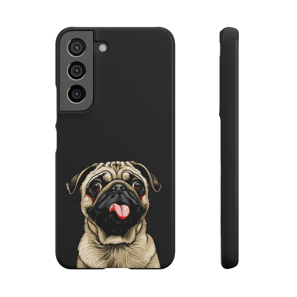 Pug Phone Case | I Love My Pug Phone Case | Pug iPhone & Samsung Galaxy Snap Cases