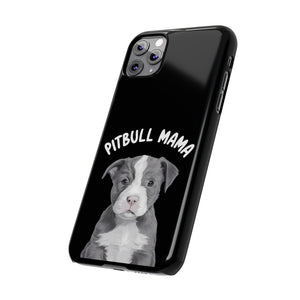 Premium Pitbull Mama iPhone Case | Pitbull Gifts Slim Phone Cases Premium Pitbull Mama iPhone Case | Pitbull Gifts Slim Phone Cases