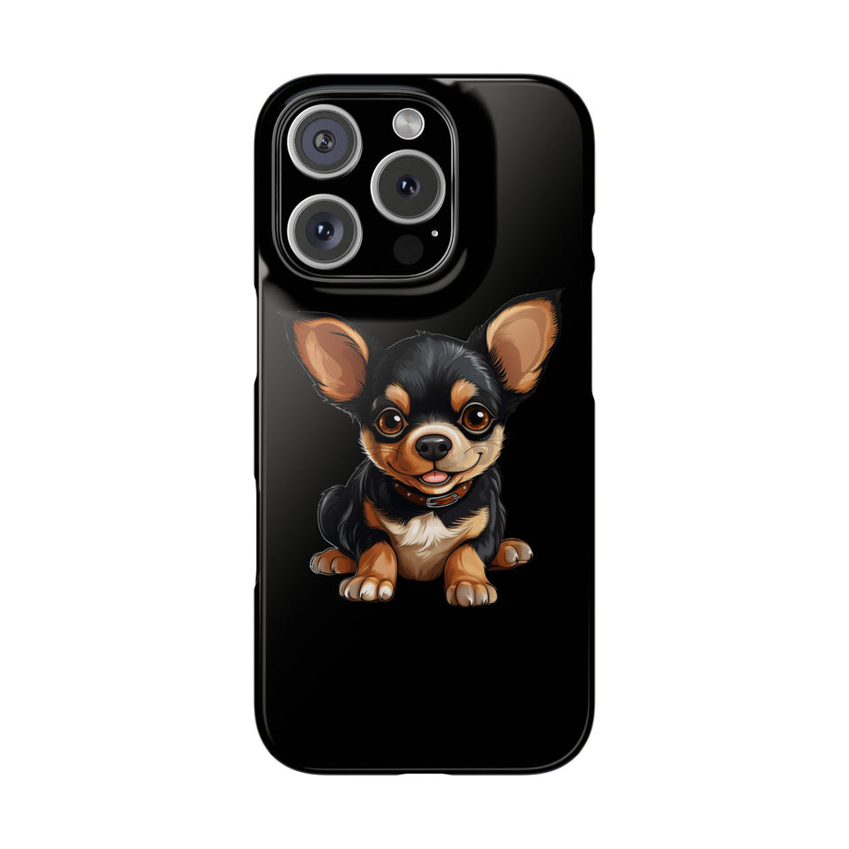 Premium Chihuahua iPhone Case | Cute Chihuahua Gifts Slim Phone Cases