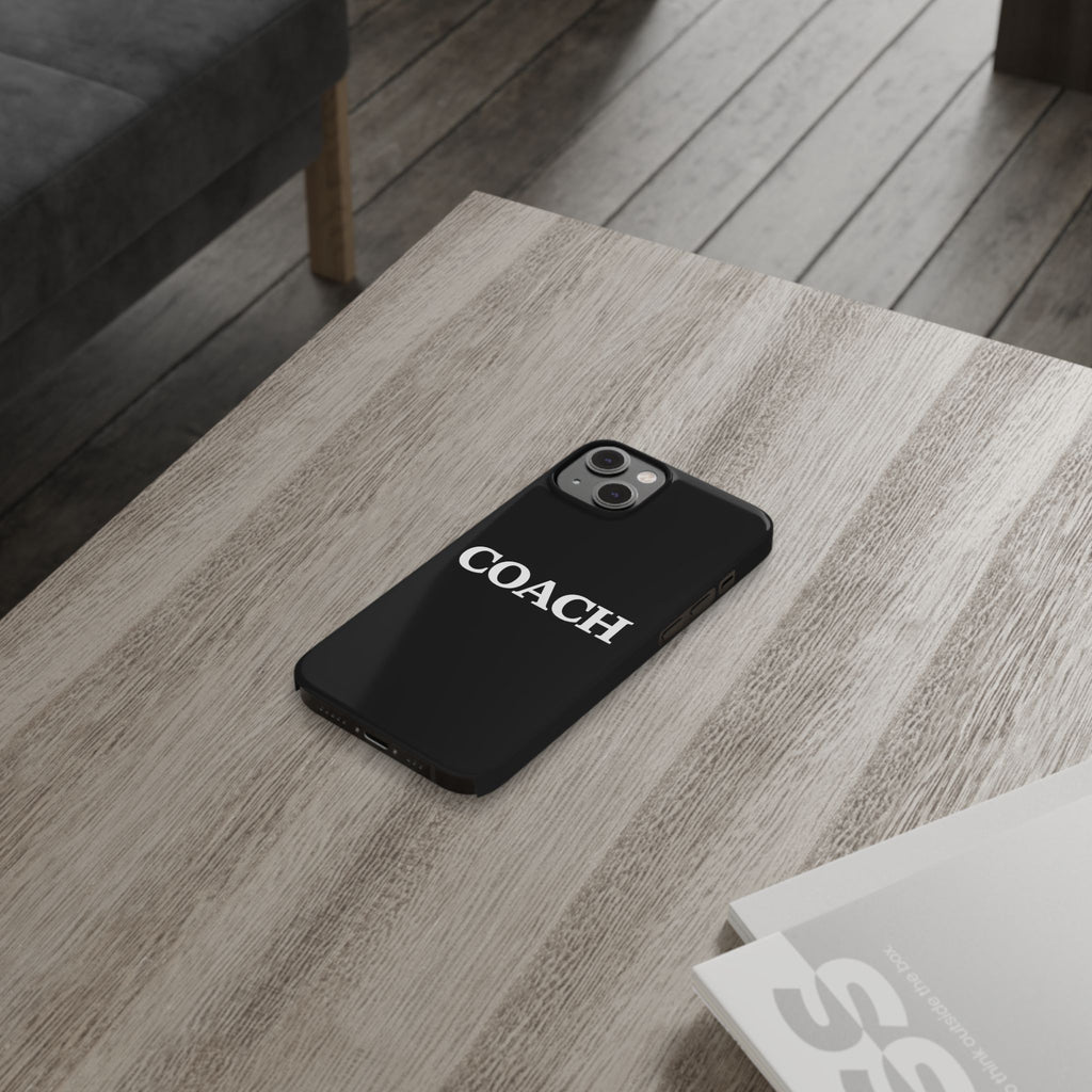 Premium Coach iPhone Case | Coach Gifts Slim Phone Cases
