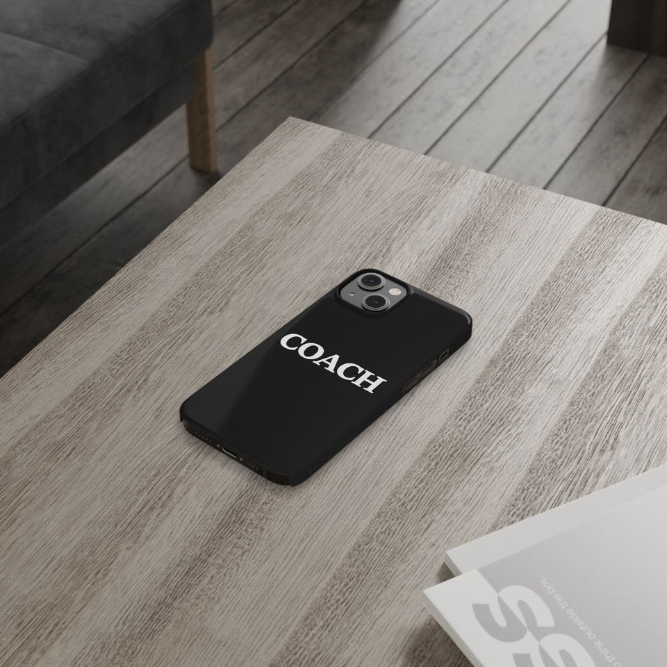 Premium Coach iPhone Case | Coach Gifts Slim Phone Cases