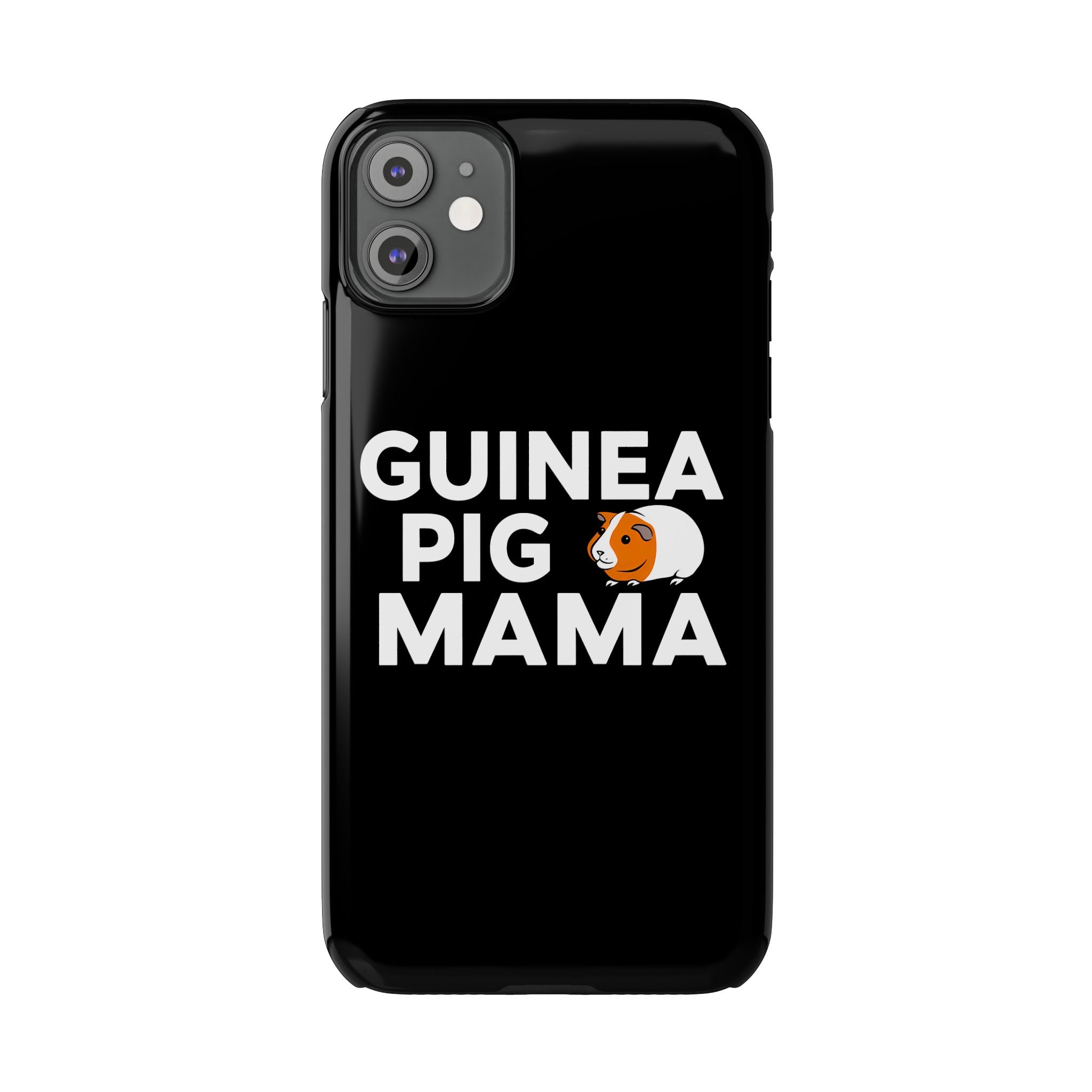 Cute Guinea Pig Mama Slim iPhone Cases | Guinea Pig Gift iPhone Case