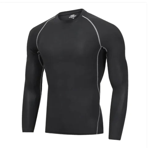 Men's Long Sleeved Sports Compression T-Shirt | Compression Shirt