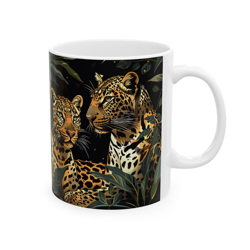 Leopard Mug | Leopard Gifts For Leopard Lovers | Leopard Presents | Leopard Ceramic Mug 11oz