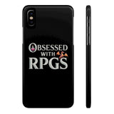 Premium Obsessed With RPGs iPhone Case | Fantasy Role Playing Game Slim Phone Cases Premium Obsessed With RPGs iPhone Case | Fantasy Role Playing Game Slim Phone Cases