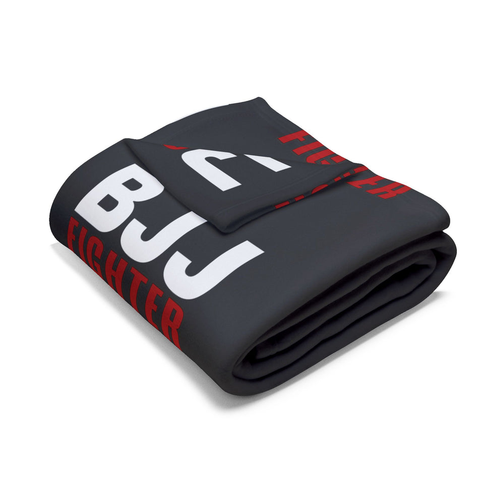 Brazilian Jiu Jitsu Blanket | BJJ Fighter BJJ Arctic Fleece Blanket