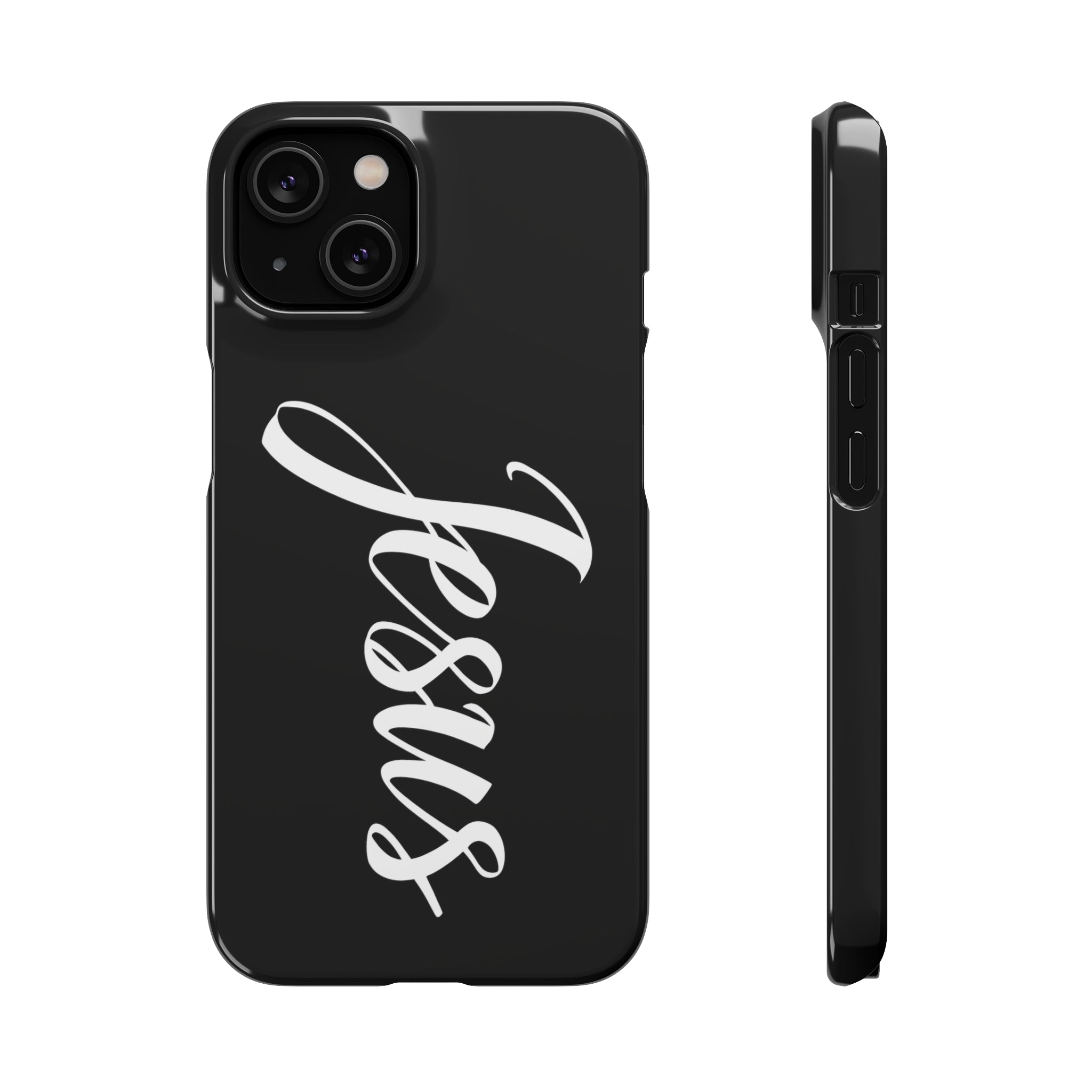 Faith In Jesus iPhone Christian Religion Phone Case | Jesus Faith Cross Phone Case | Faith Christian Cross iPhone & Samsung Galaxy Snap Cases Main image