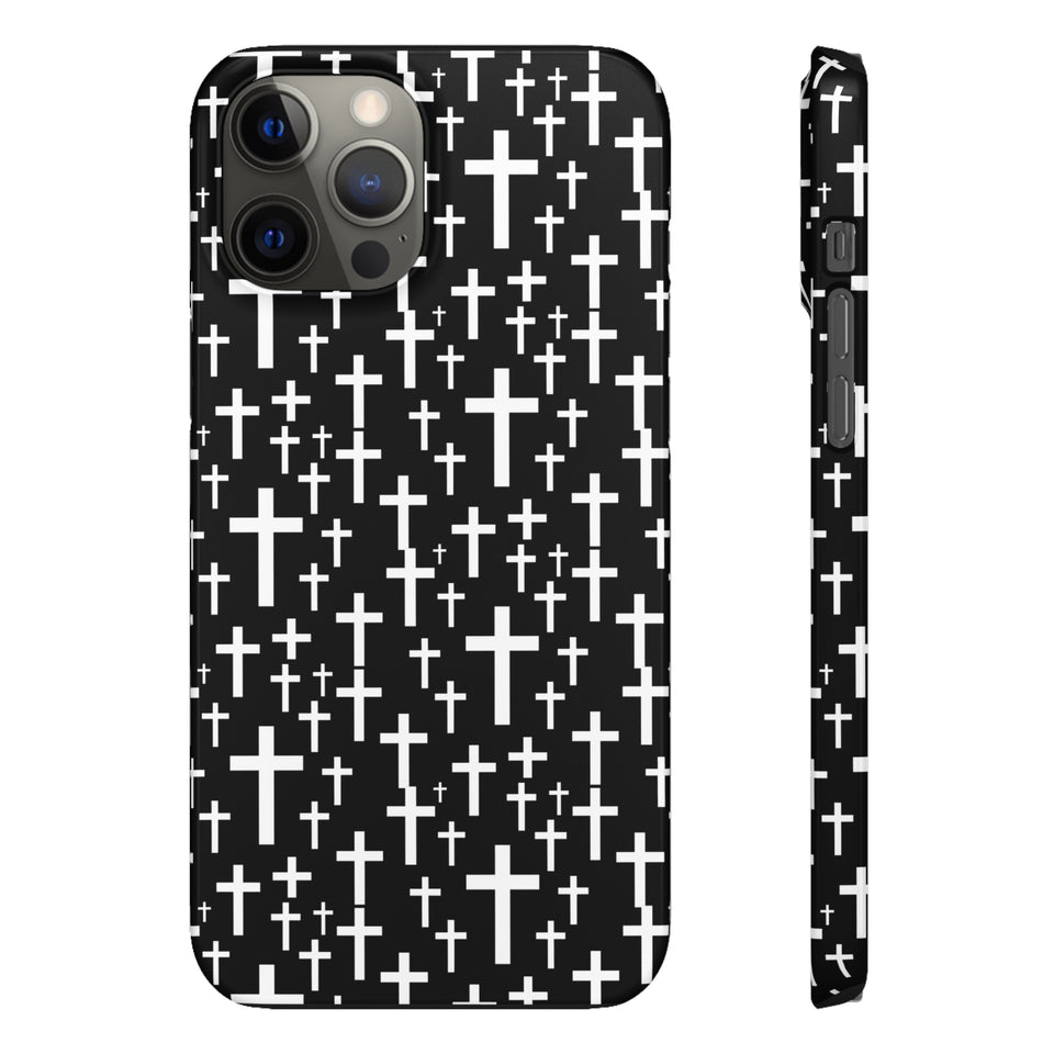 Faith In Jesus iPhone Christian Religion Phone Case | Faith Cross Phone Case | Christian Cross iPhone & Samsung Galaxy Snap Cases