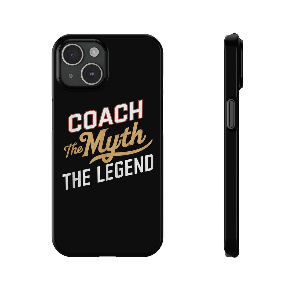 Coach The Myth The Legend Slim iPhone Cases | Coach Gift iPhone Case