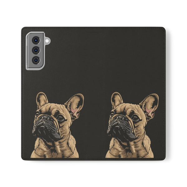French Bulldog Phone Case | I Love My Frenchie Wallet Phone Case Gifts | IPhone & Samsung Galaxy French Bulldog Flip Cases