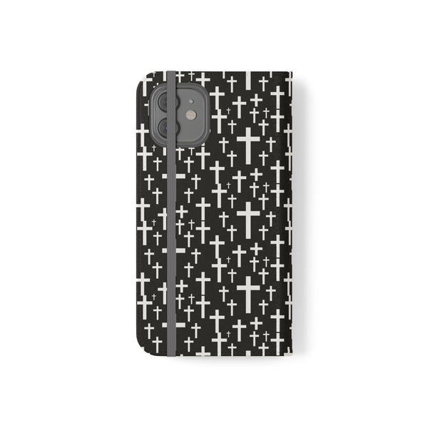 Faith Religion Jesus Cross Phone Case | Faith Religion Wallet Phone Case Gifts | IPhone & Samsung Galaxy Jesus Cross  Flip Cases