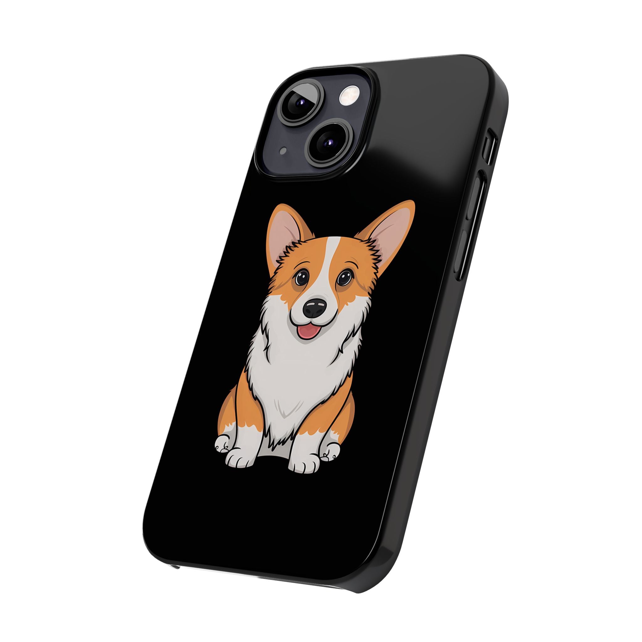 Cute Corgi Slim iPhone Case | Corgi Gift iPhone Case