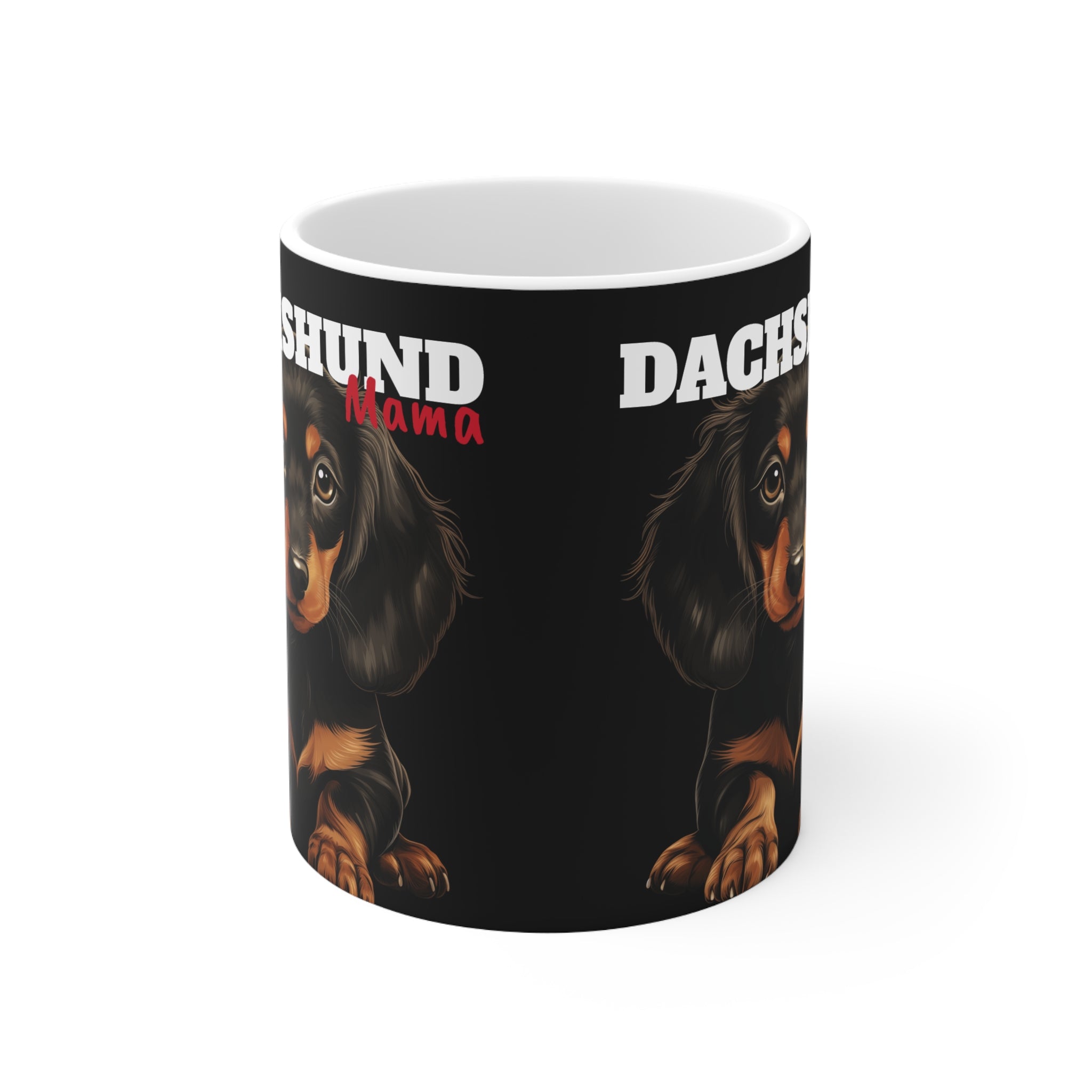 Dachshund Mama Mug 2 | Dachshund Gift | Dachshund Merchandise | Weiner Dog Gifts | Dachshund Presents Ceramic Mug 11oz Secondary image