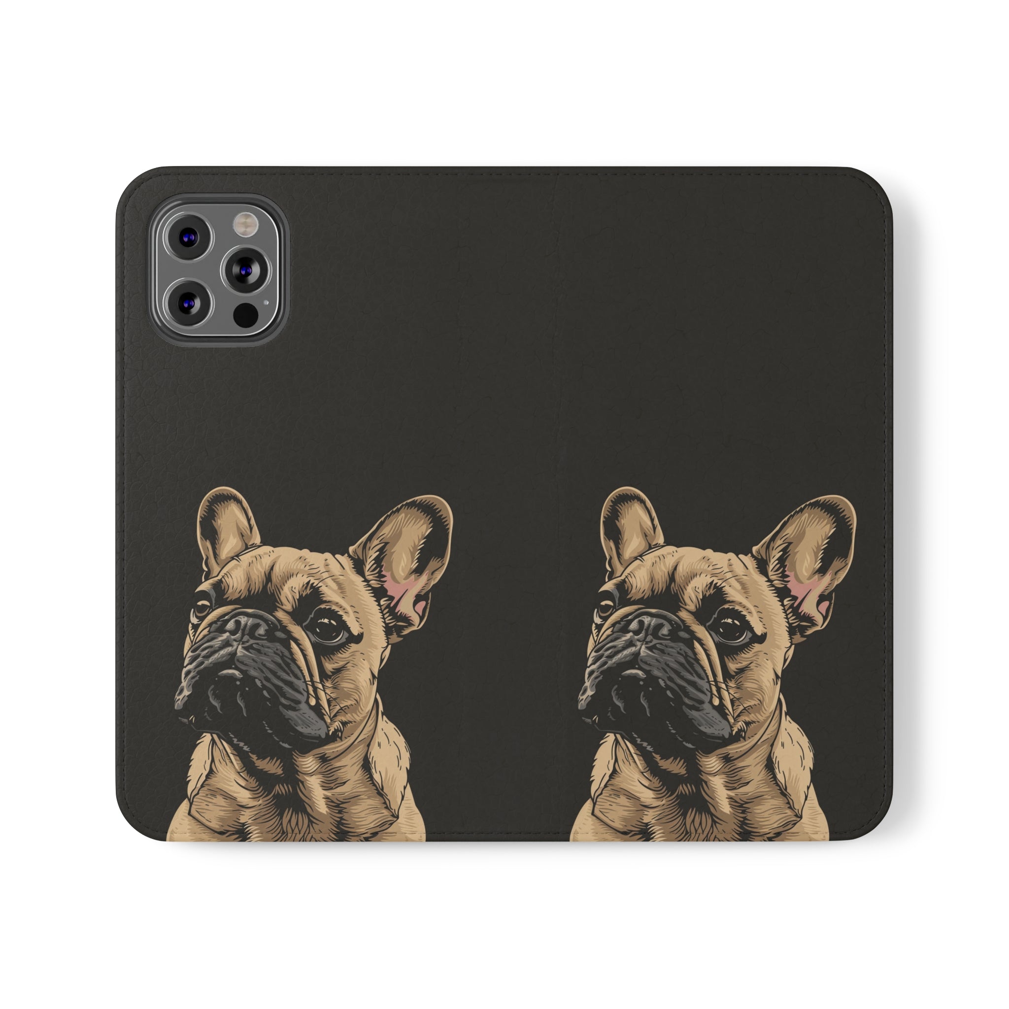 French Bulldog Phone Case | I Love My Frenchie Wallet Phone Case Gifts | IPhone & Samsung Galaxy French Bulldog Flip Cases