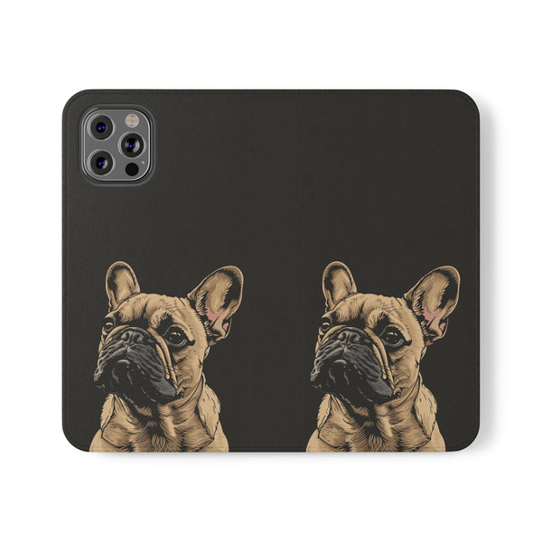 French Bulldog Phone Case | I Love My Frenchie Wallet Phone Case Gifts | IPhone & Samsung Galaxy French Bulldog Flip Cases