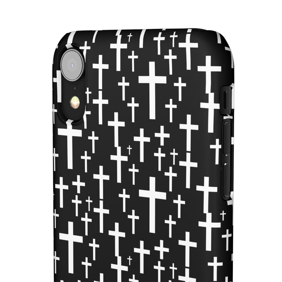 Faith In Jesus iPhone Christian Religion Phone Case | Faith Cross Phone Case | Christian Cross iPhone & Samsung Galaxy Snap Cases
