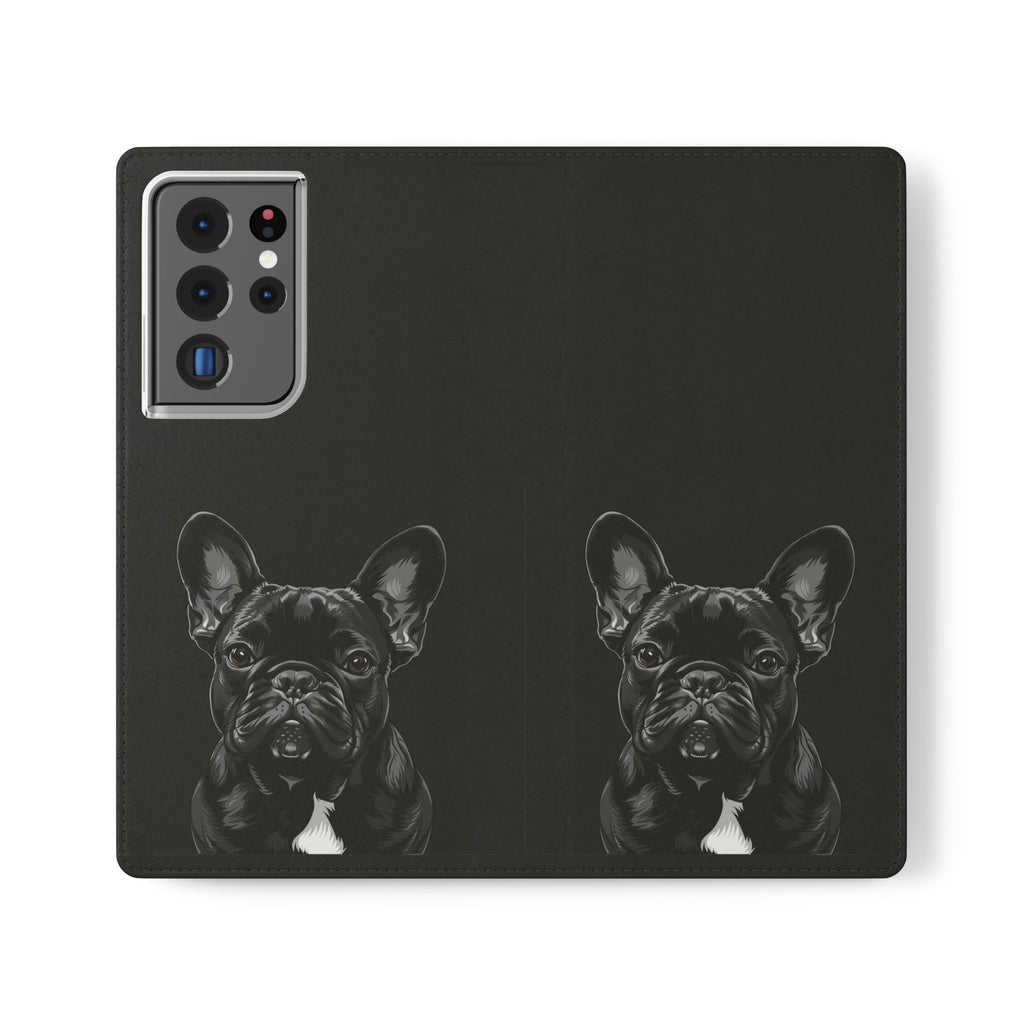French Bulldog Phone Case | I Love My Frenchie Wallet Phone Case Gifts | IPhone & Samsung Galaxy French Bulldog Flip Cases