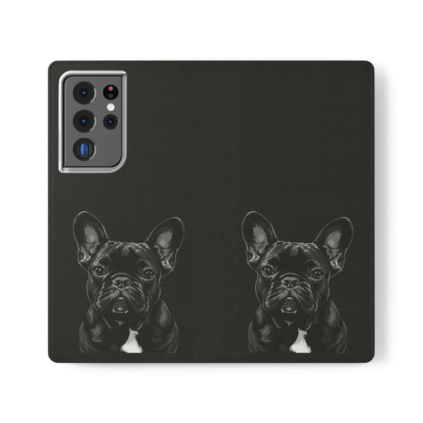 French Bulldog Phone Case | I Love My Frenchie Wallet Phone Case Gifts | IPhone & Samsung Galaxy French Bulldog Flip Cases