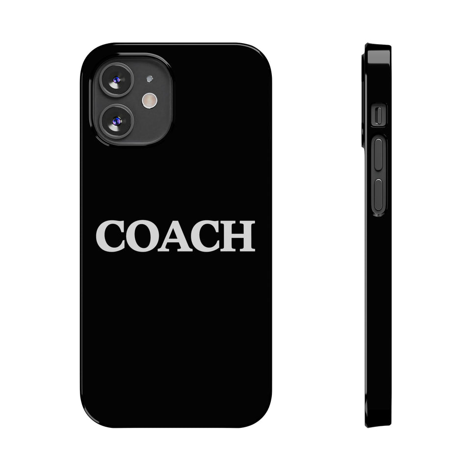 Premium Coach iPhone Case | Coach Gifts Slim Phone Cases