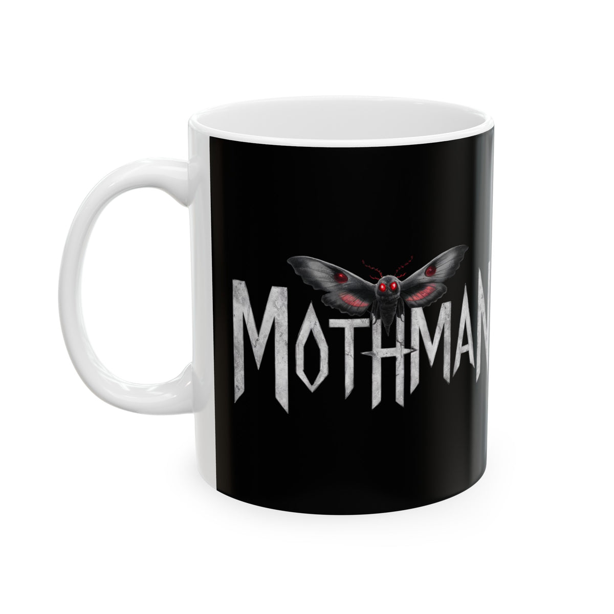 Mothman Mug | Cryptid Gift | Mothman Coffee Mug | Mythical Creature Gift Ideas Mug 11oz