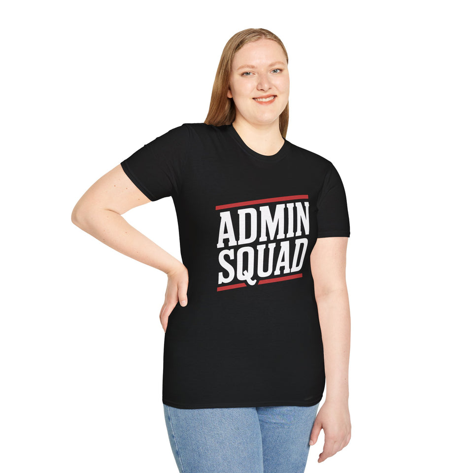 Admin Unisex T-Shirt - Admin Squad Tee