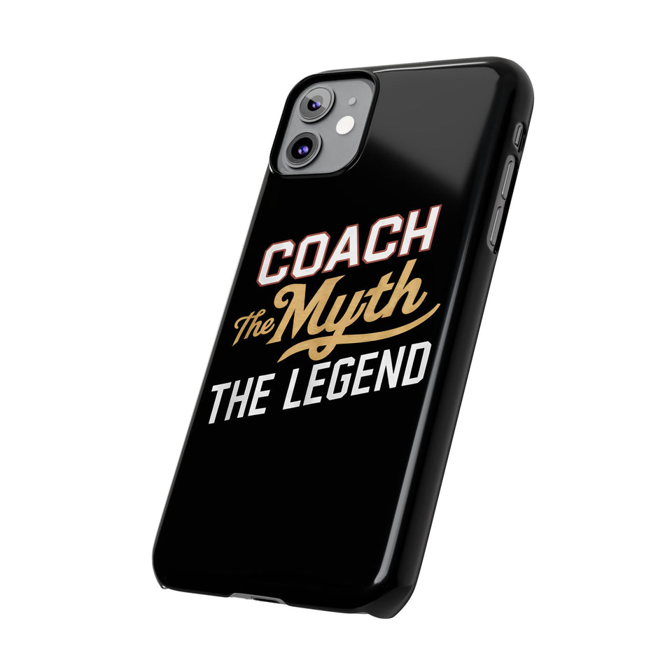 Coach The Myth The Legend Slim iPhone Cases | Coach Gift iPhone Case