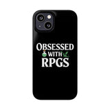 Premium Obsessed With RPGs iPhone Case | Role Playing Game Slim Phone Cases Premium Obsessed With RPGs iPhone Case | Role Playing Game Slim Phone Cases