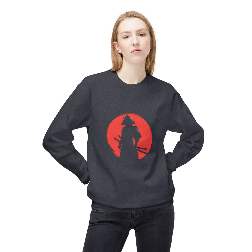 Samurai Red Moon Sweatshirt