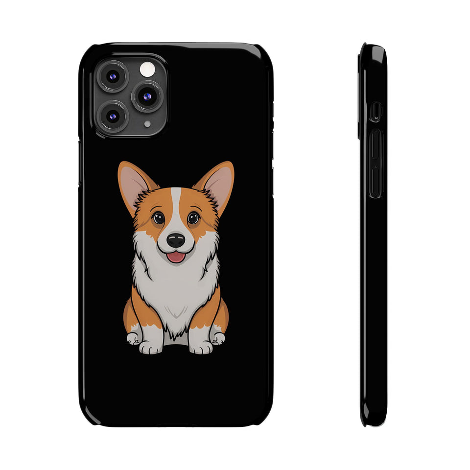 Cute Corgi Slim iPhone Case | Corgi Gift iPhone Case