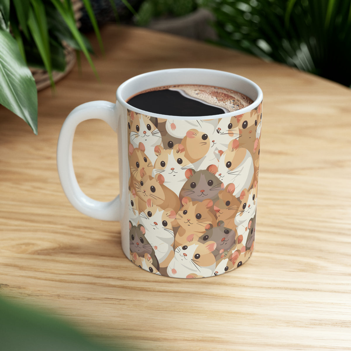 Hamster Mug  | Kawaii Hamster Mom Coffee Mug | Cute Hamster Gift Coffee Mug 11oz