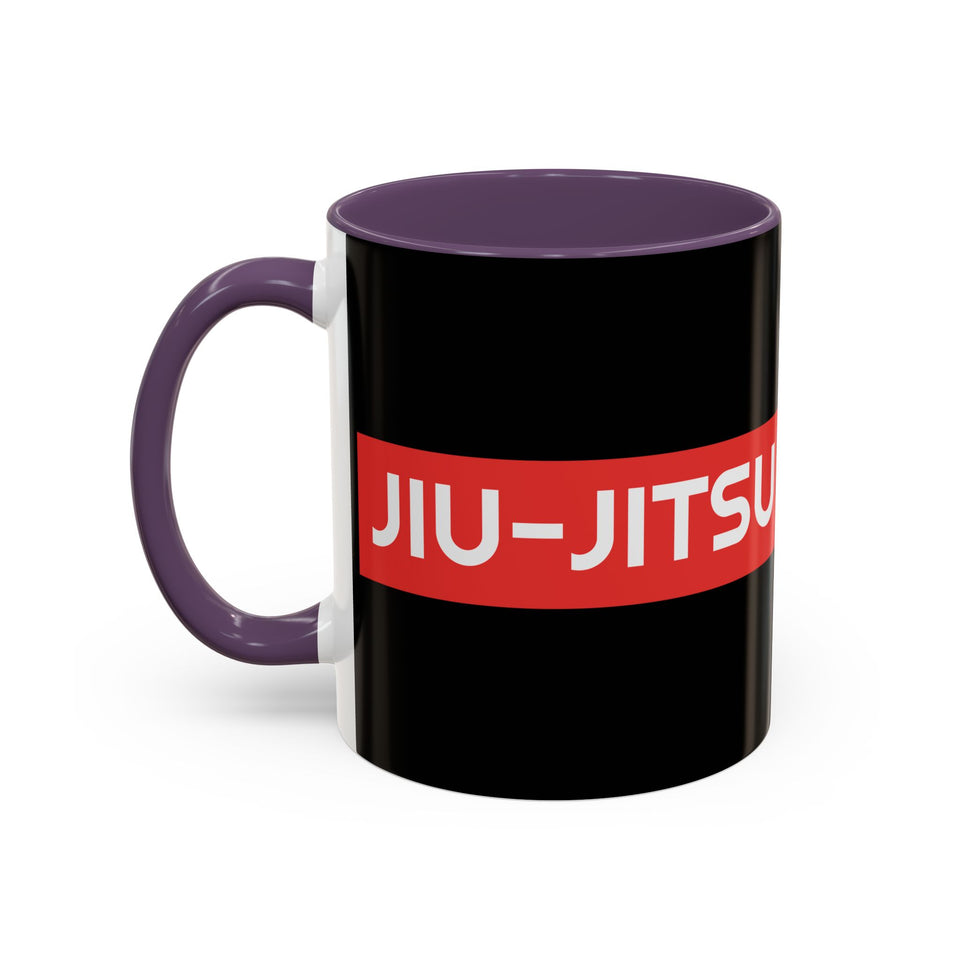 Brazilian Jiu Jitsu Surpassing | BJJ Accent Coffee Mug